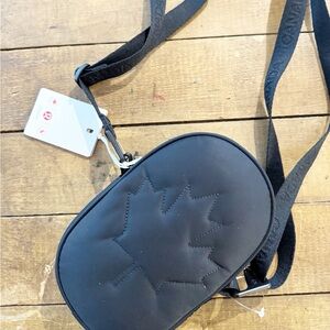 Brand New (with tags) Team Canada 2022, Lululemon Legacy Crosbody. Black.